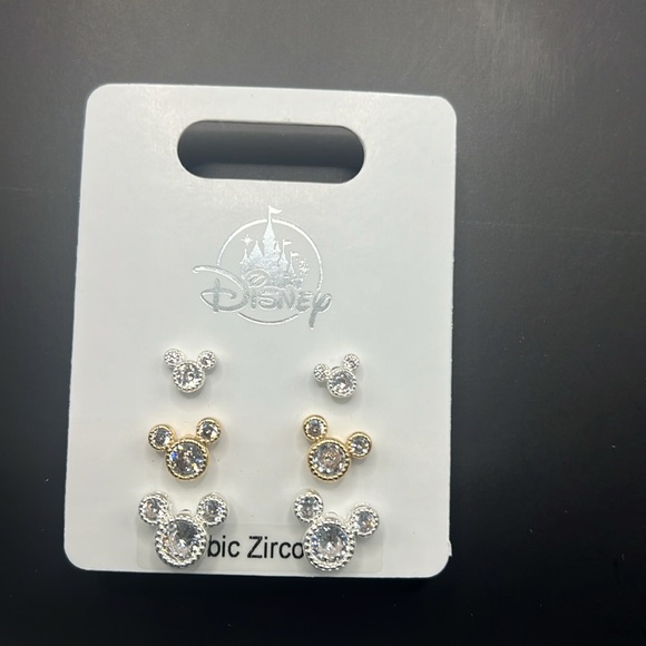 Disney silver and gold earrings - Picture 3 of 3